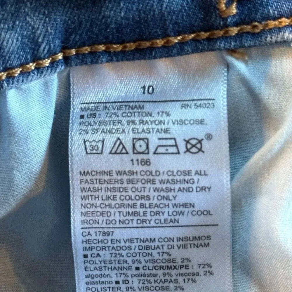 Old Navy Rockstar Super Skinny High Rise Jeggings | Girls size 10